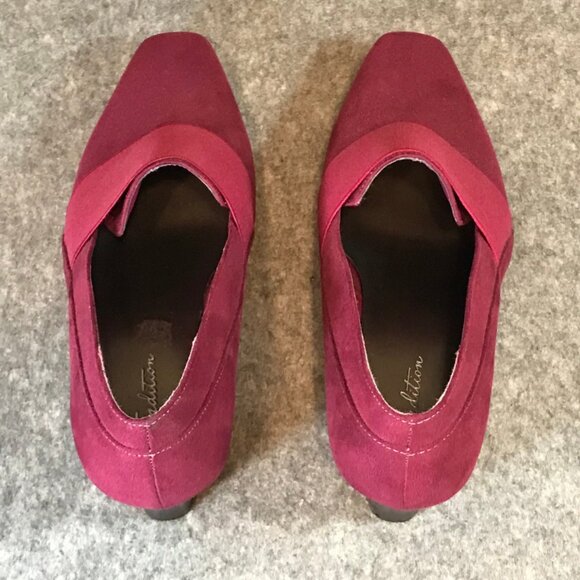 Tradition Sylvia NWT Women's Magenta Heel Shoes - Picture 8 of 11